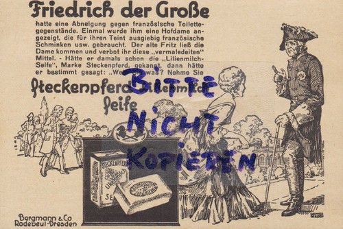 Radebeul werbung 1931 - radebeul,,