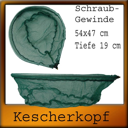 Kescherkopf flach laserfish - kescherkopf,