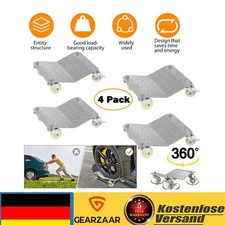 Rangierheber Rangierwagen 4TLG Transportschale PKW 4 Stk. Wagenheber je 680kg