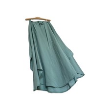 Rock Maxirock M 38 Zero Neuware Türkis Grünblau Schmetterlingsstoff Uni Leicht 