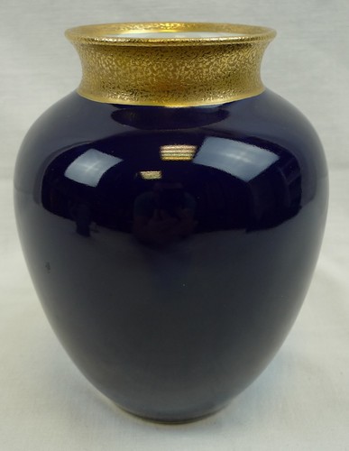 Ilmenau vase echt kobalt - echt,