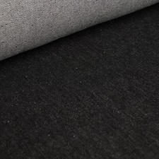 Jeany - 12,5oz Denim Jeansstoff - 100% Baumwolle - Schwarz - Meterware