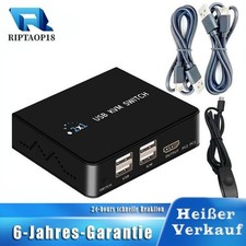 HDMI KVM-Switch-Box KM-H201B