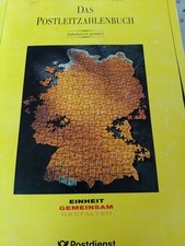 Postleitzahlenbuch 1993, Alphabetisch Geordnet, 986 Seiten,Post,  Rarität
