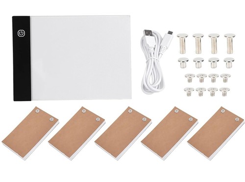 Led light pad flipbook - light, a6