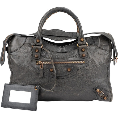 Balenciaga grey leather - balenciaga,