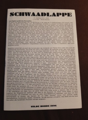 Fanzine ultras flyer - fanzine,