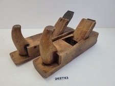 2x Rund-Hobel alt antik Rob
