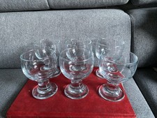 6x Holmegaard Weingläser Kroglas Vintage Per Lütken H 11,8cm, Rar