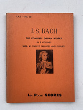 Noten. J.S. Bach. The complete