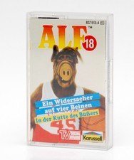 ALF Hörspiel Kassette Folge 18 Ein Widersacher auf vier Beinen Karussell RAR