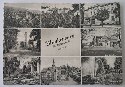 Blankenburg teufelsbad am - ak,