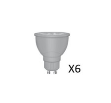 6x OSRAM LED GU10 5W (50W) 827
