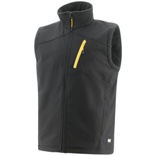 CAT by Caterpillar Softshell Weste Gr M Herren Arbeitsweste Jacke Arbeit Outdoor