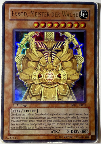 Exxod meister der - yu-gi-oh!,