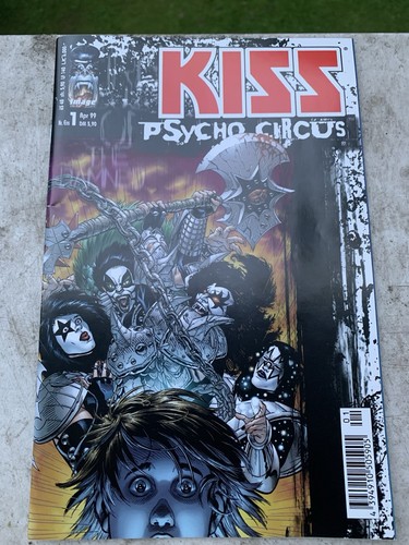 Kiss psycho circus comic - kiss,