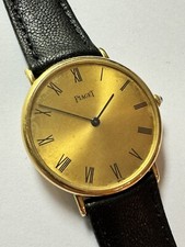 Piaget Altiplano Uhr Handaufzug 18 K Gold Referenz 9025 Extraflach Mit Orig. Box