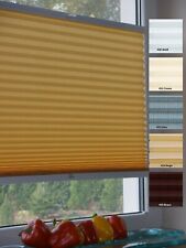 Plissee Faltrollo auf Maß - Montage im Glasfalz mit Schrauben - MEGA ANGEBOT