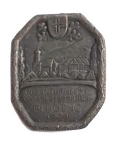 Abzeichen VI. Gauturnfest Vorarlberg. Rheing. Bludenz 1921