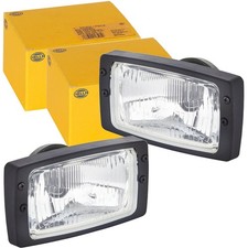 2x HELLA HALOGEN SCHEINWERFER