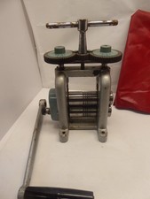 Walze für Goldschmiede Kombi Handwalzwerk Filli Cayallin Schmuckwalzwerk