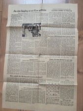 Original - Zeitungsausschnitt