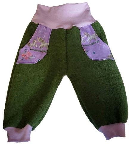 Kinder wollwalkhose pumphose - kinder,