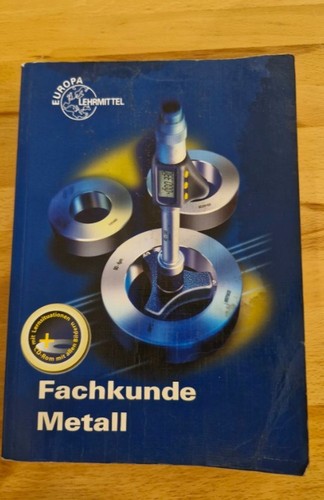 Fachkunde metall - fachkunde,