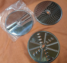 3x Bosch Muz4DS2 Siemens Durchlaufschnitzler Schnitzelwerk Reibescheibe Messer