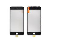 iPhone 6 Plus Display LCD Front Glas + Rahmen + OCA-Folie schwarz 3in1