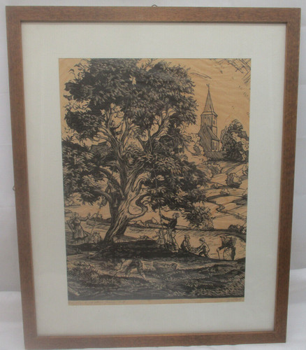 Original holzschnitt - original,