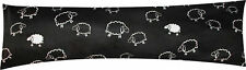 Renforcé Seitenschläferkissen Bezug 40x145cm Kissenhülle Herzen Schafe Sterne