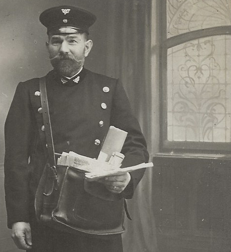 144 beruf postbote - ak,