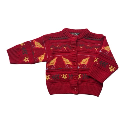 Vintage baby strickjacke mit - vintage,