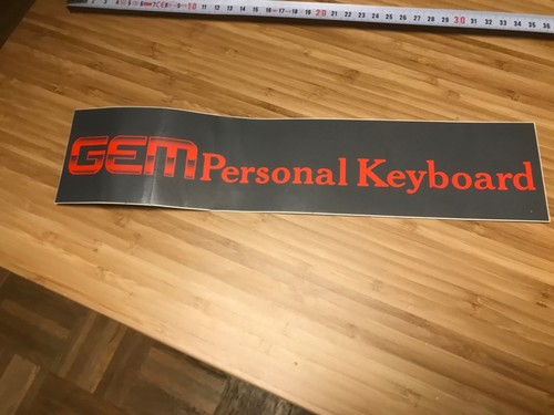 Gem keyboard alter aufkleber - -,