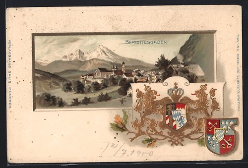 Passepartout-Lithographie
