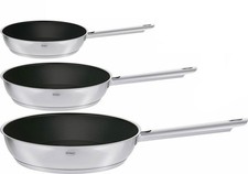 RÖSLE Elegance Bratpfanne Set Ø 20/24/28 cm Edelstahl  Induktion 13216