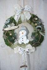 Türkranz Schneemann Winter