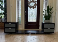 Pair ikea hopen bedside - hopen,