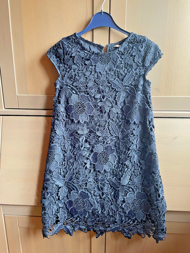 Kleid spitzenkleid gr 134 - h&m,