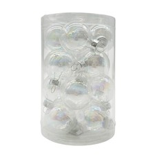 Glas Christbaumkugeln im 16er