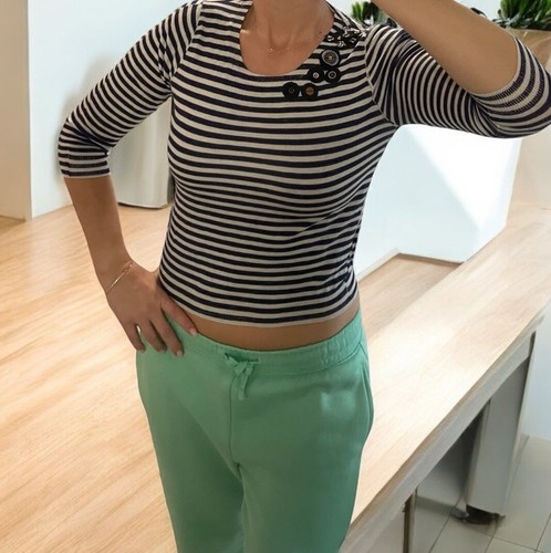 Prada pullover streifenpulli - pullover,