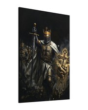 Leinwand Bild Kreuzritter