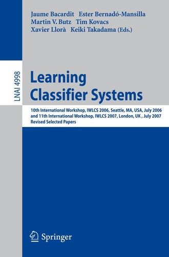 Learning classifier systems - classifier,