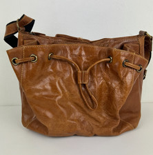 Greenburry Handtasche Ledertasche Umhängetasche Freizeittasche Buff Leder braun