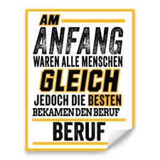 Aufkleber beruf fun - aufkleber, sticker