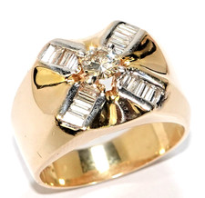 Ring Gold Herren Diamanten