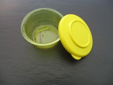 TUPPERWARE /Tafelfeine Tafelperle Schüsseln 150 ml Komplett/  Gelb / NEU
