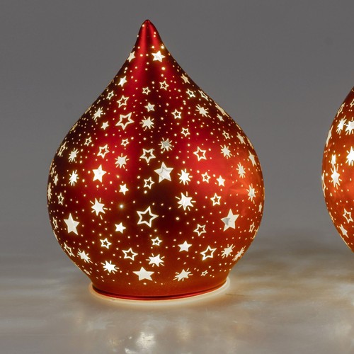 Led dekoobjekt tropfen red - tropfen,