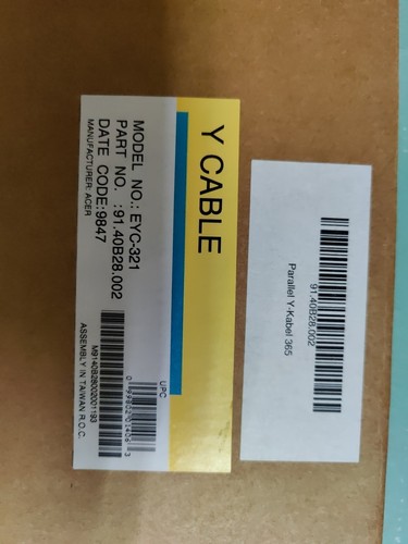 Adapter kabel splitter sub - y-kabel,